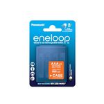 eneloop AAA/Micro Ni-MH battery (4-pack, blue case), rechargeable battery