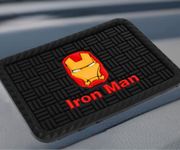 YOURKARTS.COM Rubber Dashboard Non Slip Mat Cool Characters For Car(Ironn M@N)