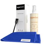 Amazon Basics 2-in-1 Professional Screen and Lens Cleaning Kit for Lens, Binocular, Laptop, TV, Monitor, Smartphone, Tablet | Non-Toxic Formula (250 ml)