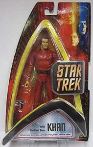 Star Trek Artasylum Khan Kahn With Starfleet Gear Diamond Comics Collectible Figure