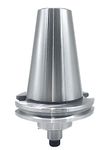 Accusize Industrial Tools 3/4 inch Cat50 Caterpillar V-Flange Shell End Mill Holders, 6-3/16'' Oal, 6780-7116