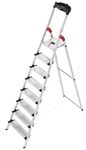 Hailo 8040-801 Large 8-Tread Aluminum Deluxe Extra-Deep Comfort Steps