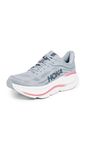 Hoka Womens Bondi 9, Mineral Blue/Washed Blue, 7.5