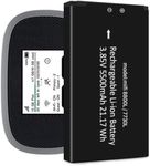 [Upgraded] 5500 mAh MiFi 8800L/7730L Battery, BOANV Ultra High Capacity Replacement Battery for Novatel Jetpack MiFi 8800L 7730L Battery Mobile Hotspot P/N: 40123117