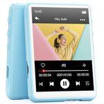 64GB MP3 Player with Bluetooth 5.3 - MECHEN 2.4" Full Touch Screen，Portable Digital HiFi Lossless Sound Music MP3 MP4 Player with Speaker，FM Radio，Line-in Recording，Earphones Included.