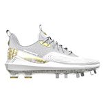 Under Armour Harper 7 Low Metal Baseball Cleats White | Size