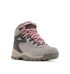 Columbia Womens Newton Ridge Plus Waterproof Amped, Stratus/Canyon Rose, 7