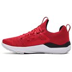 Under Armour Unisex Project Rock BSR Training Shoes, Red/White/Black, 10.5