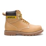 Caterpillar Men's 2nd Shift 6" Plain Soft Toe Boot,Honey,11 W US