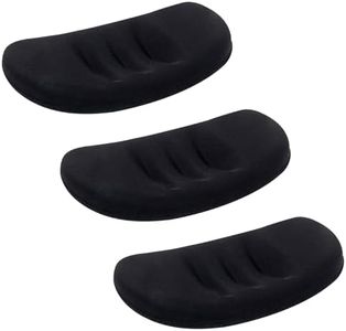 3 Pcs Softball Fielder's Facemask Chin Cup, Durable and Maximum Protection Catchers Mask Replacement Chin Pad, Baseball Softball Helmet Padding for Softball Fielder's Mask Men Women Teensm