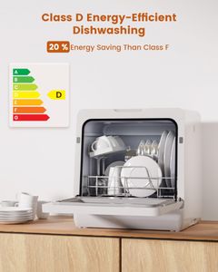 HAVA Tabletop Dishwasher – Compact Countertop 2025 Model