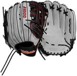 WILSON 2024 A1000 1750 12.5” Outfield Baseball Glove - Silver/Black/Red, Right Hand Throw