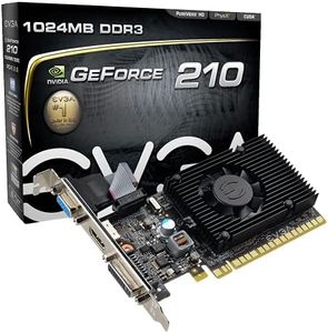 EVGA GeForce 210 1024 MB DDR3 PCI Express 2.0 DVI/HDMI/VGA Graphics Card, 01G-P3-1312-LR