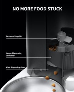 PETKIT Automatic Cat Feeder 3L – App Control, Stainless Steel Bowl, Anti-Clog