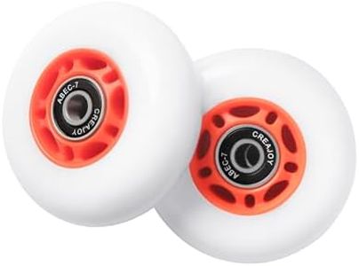 RipStik Casterboard Replacement Wheels 76mm with Bearings Set of 2 (Red)