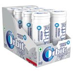 Orbit Sweetmint Sugar-Free Chewing Gum, Chewing Gums for Clean and Healthy Teeth, Pocket-Friendly & Easy to Carry Tube, 22g, Pack of 8