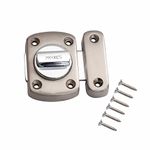 PRYKCS Zinc Rotary Latch Bathroom Latch Bolt Lock SuperBolt Window Latch