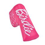 Shanker Golf Putter Cover - Birdie Funny Blade Pink Putter Cover - Tour Grade PU Leather Pink Headcover - Funny Headcover for Golf Clubs - Perfect Joke Gift for Golfer