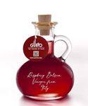 IL GUSTO Raspberry Balsamic Vinegar of Modena 250ml – Sweet Fruity Gourmet Balsam Dressing – Rich Vintage Style Italian Glaze for Salads, Desserts, Meat, Fish & Cheese