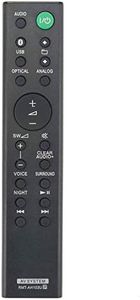 New RMT-AH103U RMTAH103U Remote Control Compatible with Sony Sound Bar AV Speaker System HT-CT80 HT-CT80BT SA-CT80 HTCT80 HTCT80BT SACT80 (1-493-030-11) (149303011)