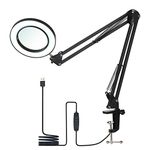 Tomshine desk lamps, black, größ