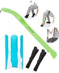 Fanwer Sock aid device for seniors with Shoe horn, Long Handle Shoe Horn & Dressing Stick - Easy On & Off for Men, Women, Seniors & Pregnant - Includes Sock & Pants Remover Aids.