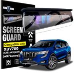 LF Hydrophobic Matte Mahindra Xuv 700 Car Accessories Navigation System Or Music System (Stereo) Touch Screen Guard ,Company Fitted