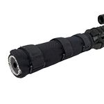 9 Inch Suppressor Cover with Burn Proof Micro Fiber Sleeve Heat Resistant Suppressor Wrap