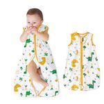 SNOWIE SOFT® Baby Swaddles for Newborns,100% Cotton Baby Swaddle Wrap for Newborns Arms Up Sleeping Blanket Zipping Sleeping Bag Newborn Sleep Sacks Startle Reflex 0-6 Months