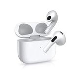 AirPods Wireless Earbuds, Air Pods Headphones Earbuds Headset with Touch Control, Noise Cancelling, Built-in Microphone with Charging case for iPhone/iOS/Android - White