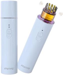 Electric Hair Oil Applicator, 2 in 1 Scalp Massager Hair Oiling Applicator, Multifunctional Automatic Oil Dispenser Scalp Brush for All Hair Essential Oil, Timed Quantitative Oil Applicator for Hair