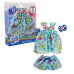 Baby Alive Single Outfit Set for Baby Dolls (Doll Sold Separately), Teal and Floral Print Blouse and Play Pacifier, Kids Toys for Ages 3 Up by Just Play