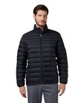 32 Degrees Men's Ultra-Light Down Packable Jacket | Layering | Zippered Pockets | Water Repellent, Black, X-Large