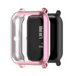 Rc-Z Screen Protector Case for Amazfit GTS 2 Mini/Bip U Pro Smart Watch, 2-Pack Soft TPU Ultra-Thin Full Face Cover Replacement Bumper Accessories for GTS 2 Mini/Bip U Pro, Pink