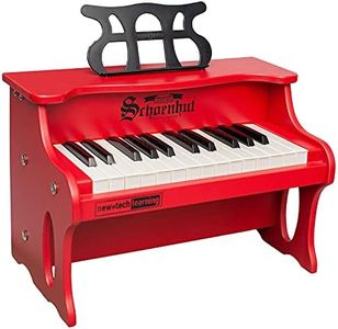 Schoenhut 25 Key Digital Table Top Piano, Red