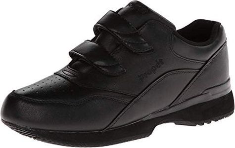 Propét Womens Tour Walker Medicare/Hcpcs Code = A5500 Diabetic Walking-Shoes, Black, 9 US Wide