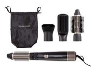 Remington Blow Dry & Style Air Styler - For Mid-Long Length Hair (4 Attachments, 38mm & 50mm Bristle Brush, Firm Paddle Brush, Concentrator, 2 Heat & 2 Speed Settings, Swivel Cord, 1000W) AS7500