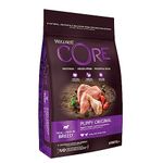 Wellness CORE Puppy Original, Dry Puppy Food, Puppy Food Dry for Small and Medium Sized Puppies, Grain Free, High Meat Content, Turkey & Chicken, 10 kg