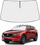 Proadsy Front Windshield Sun Shade Foldable Sunshade Protector Sun Visor Custom Fit 2020 2021 2022 2023 2024 Mazda CX-30 CX30 SUV Accessories 2024 Upgrade