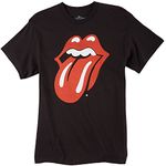 Bravado Men's Rolling Stones-Classic Tongue T-Shirt, Black, XX-Large