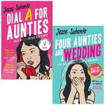 Jesse Sutanto Collection 2 Books Set (Dial A For Aunties & Four Aunties and a Wedding)