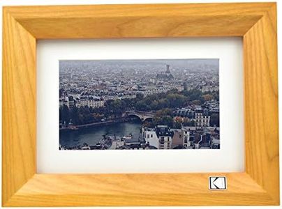 Kodak High Resolution 1024 x 600 7" Digital Photo Frame - Burlywood