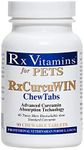 Rx Vitamins CurcuWIN Curcumin for Pets - Cat Immune Support - Dog Digestive Support - 90 ct