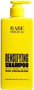 BABE ORIGINAL Locks Densifying Shampoo for Women and Men, Volumizing Shampoo Promotes Thickness and Prevents Hair Loss, for Fuller, Thicker Hair, Cruelty Free, 13.5 fl oz.