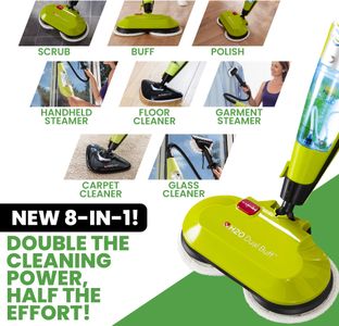 H2O HD 8-in-1 Steam Mop – Multi-Function Floor Cleaner