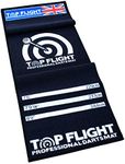 Top Flight PROFESSIONAL DARTS MAT DART OCHE THROWING DISTANCE MARKER NON SLIP BACKING 275x66cm