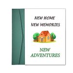 Dapofajo New House Card, New Memories Crd, Congrats Moving Card, Housewarming Card for Freind, New Apartment Greeting Card