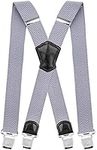 Decalen Mens Suspenders Very Strong