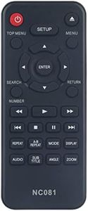 NC081 NC081UH Replaced Remote fit for FUNAI DVD Player DP100FX5