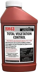 RM43 43-Percent Glyphosate Plus Weed Preventer for Total Vegetation Control, 32-Ounce
